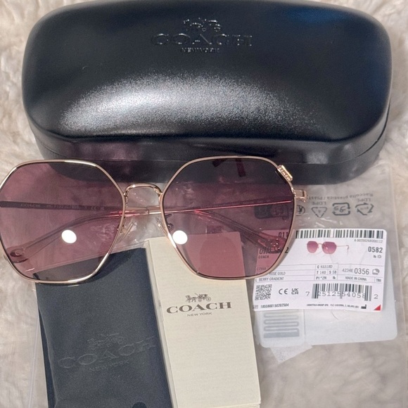Coach Accessories - Coach Sunglasses, NEW, Rose Gold